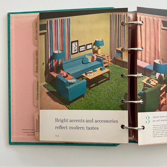 Vintage Rare 1956 Better Homes and Gardens Decorating Book MCM interior design - Picture 2 of 16